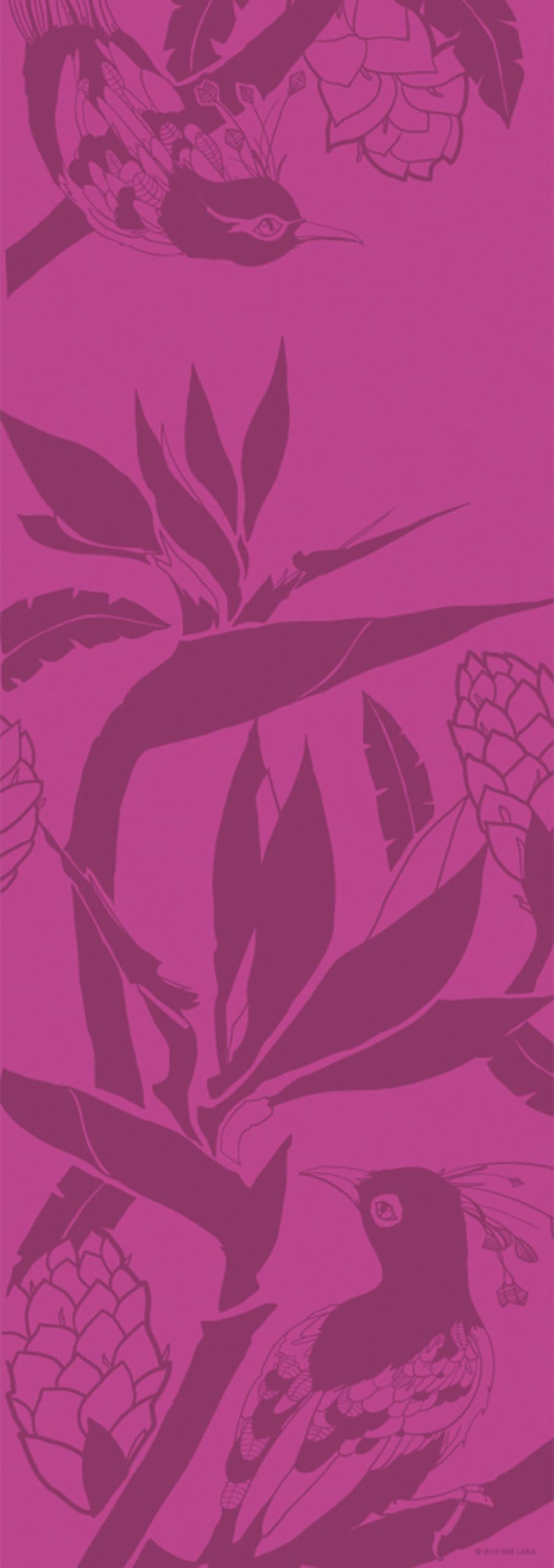 Yogi Mat Birds of Paradise - Pink