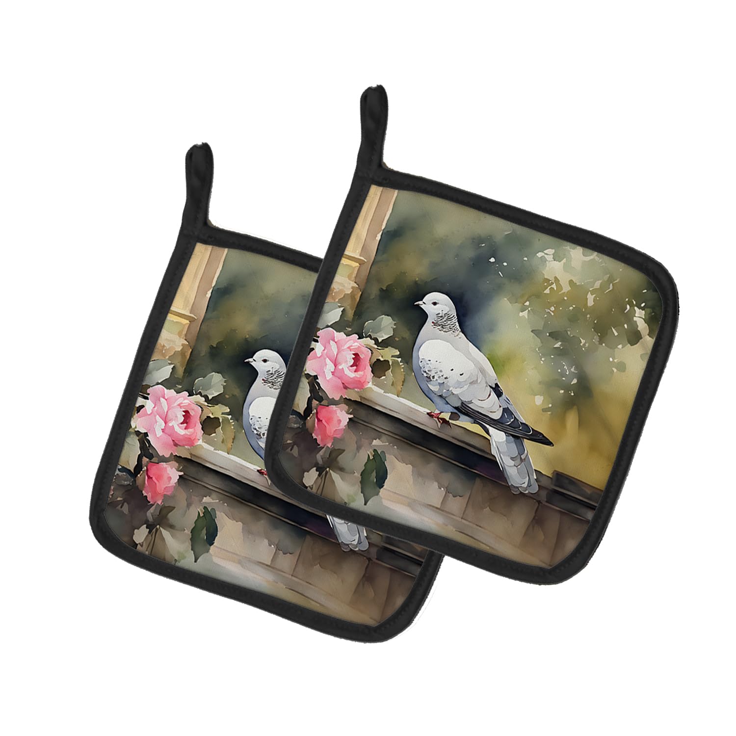Pigeon Pair of Pot Holders
