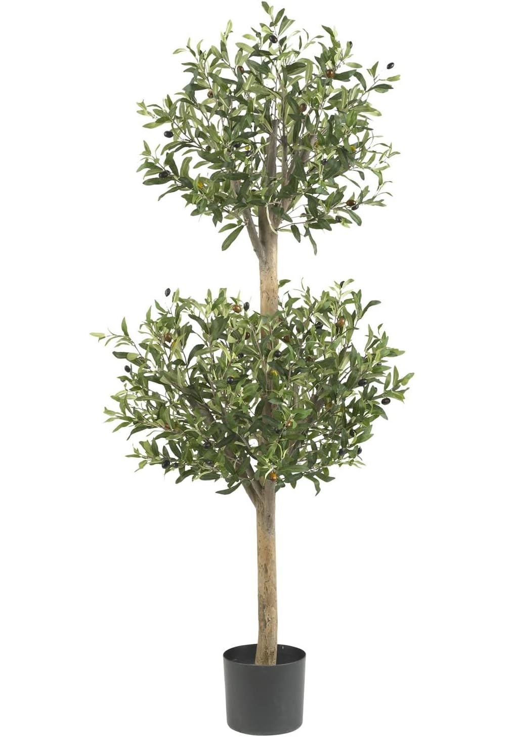 4.5 Olive Double Topiary Silk Tree