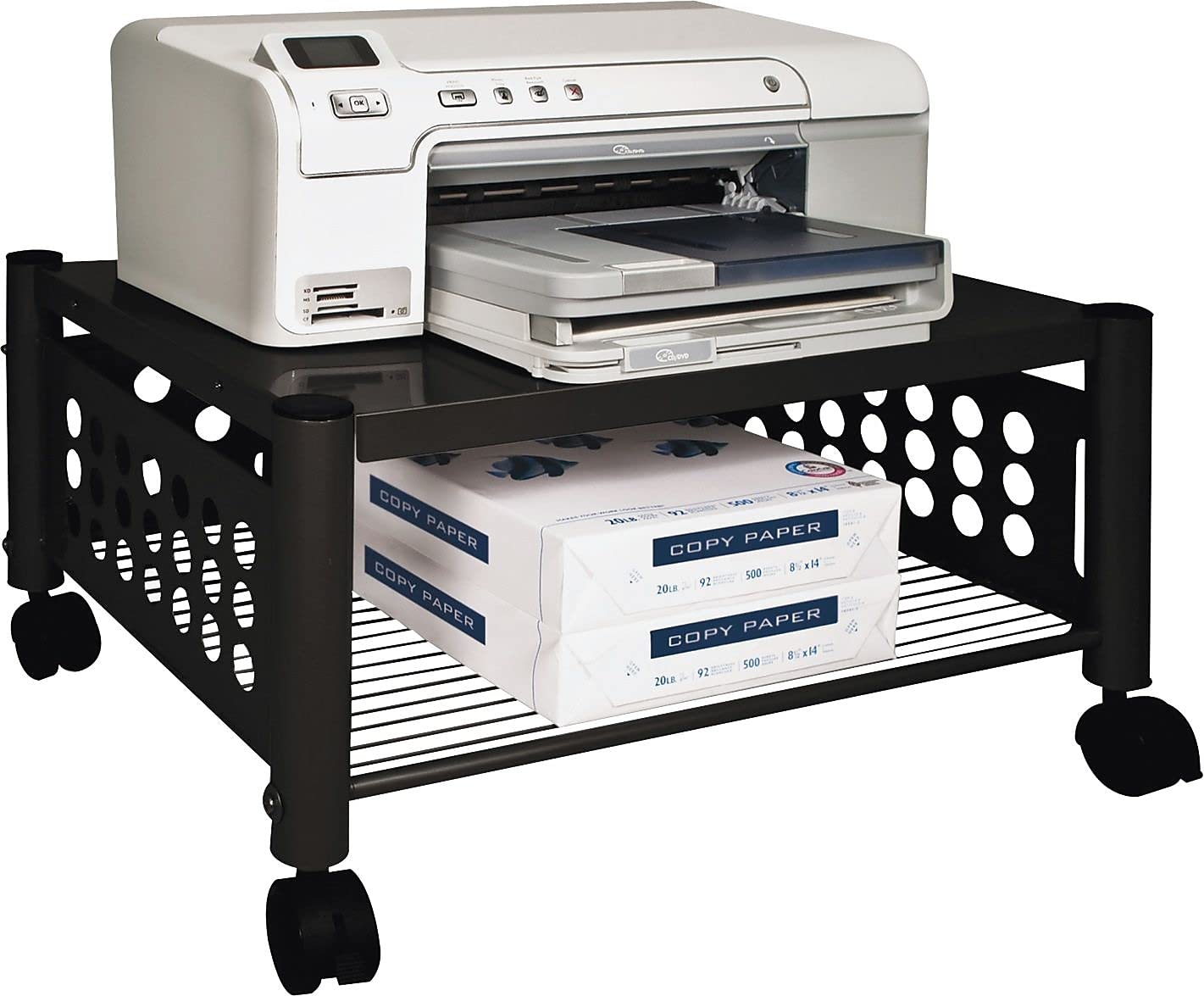 Vertiflex Underdesk Machine Stand, Black