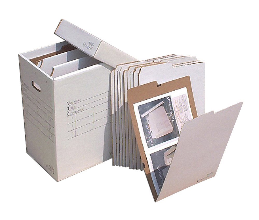 Advanced Organizing Systems, Inc. Vfile19 12 X 18-Inch Flat Items Storage Box