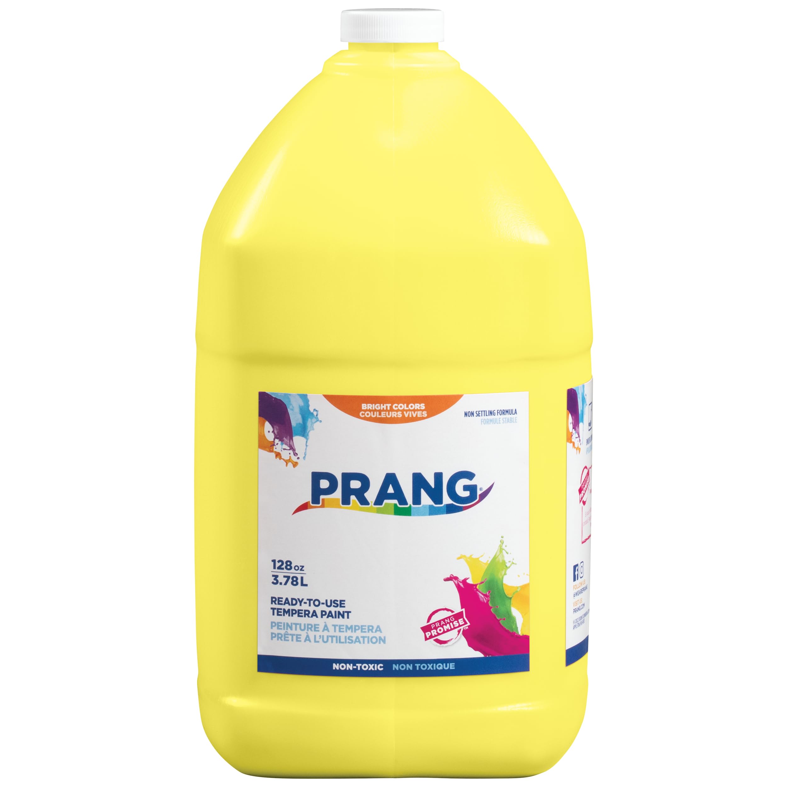 Prang Liquid Tempera Paint - 1 gal - 1 Each - Yellow