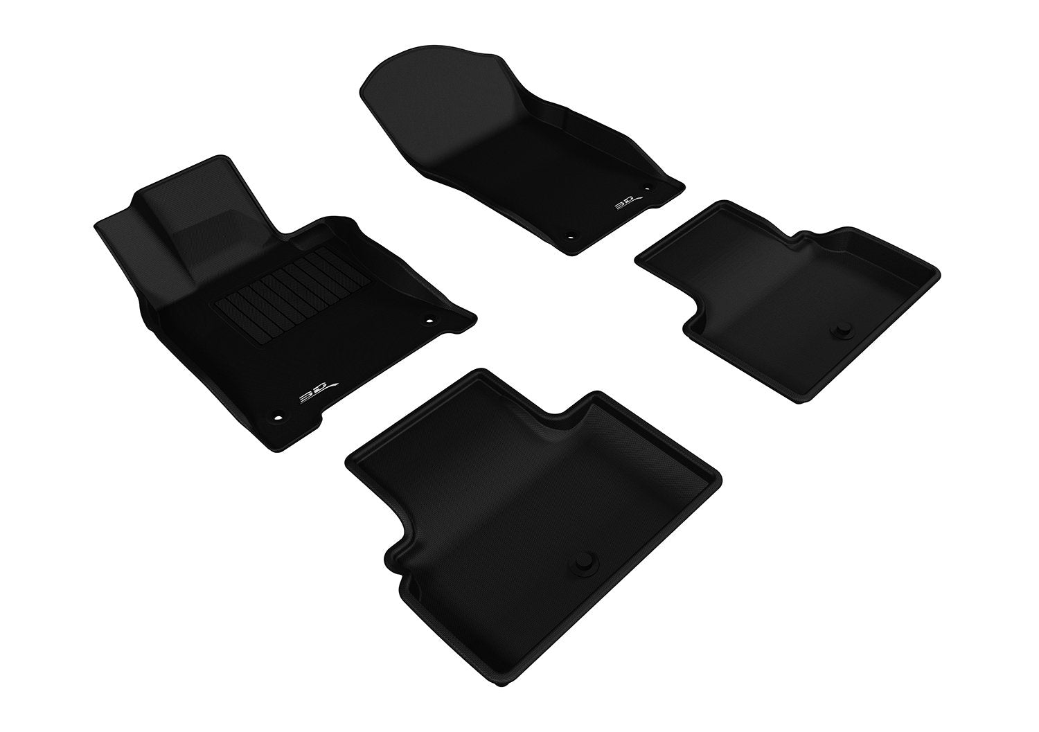 3D MAXpider INFINITI Q50 2014-2017 KAGU BLACK R1 R2