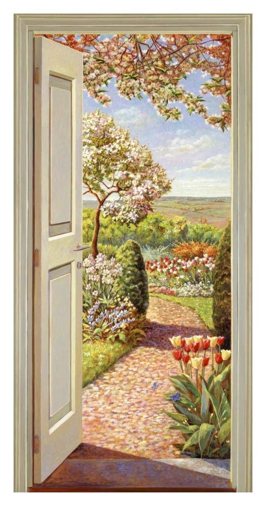 Sul giardino-Paper Art-20x38”