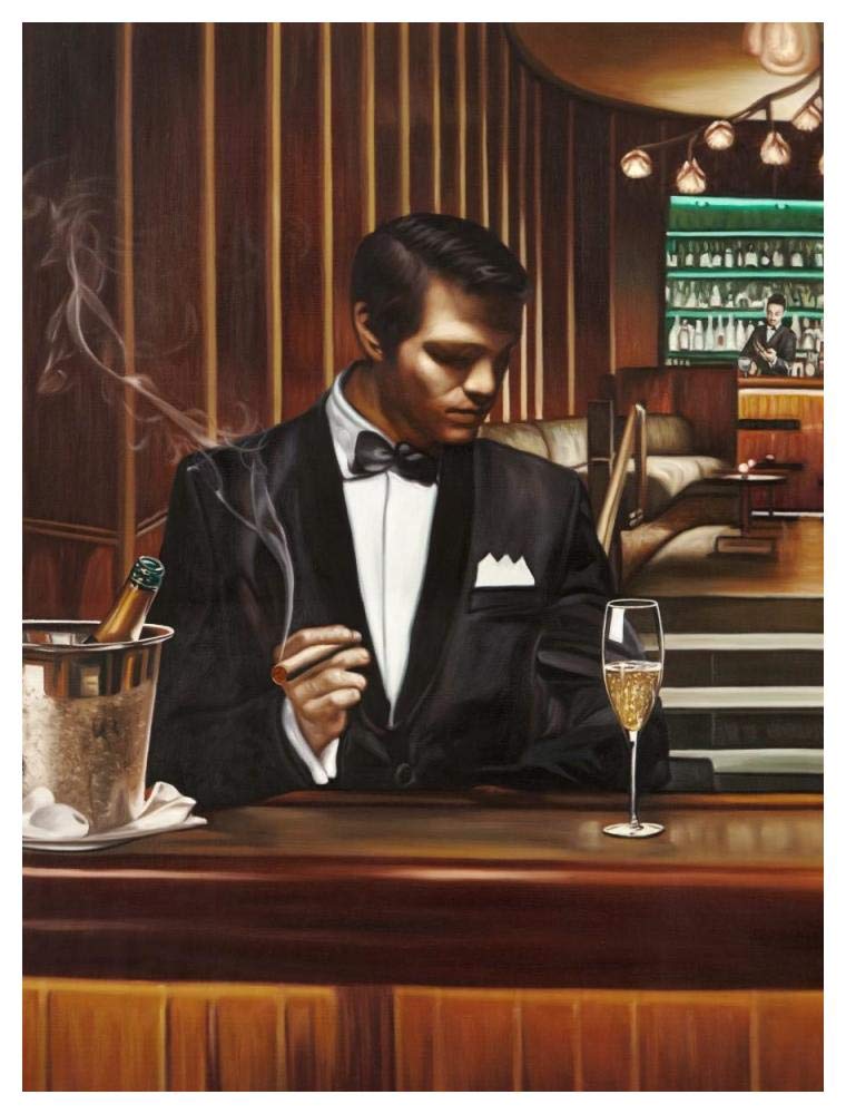 Night Out I-Paper Art-38x50”