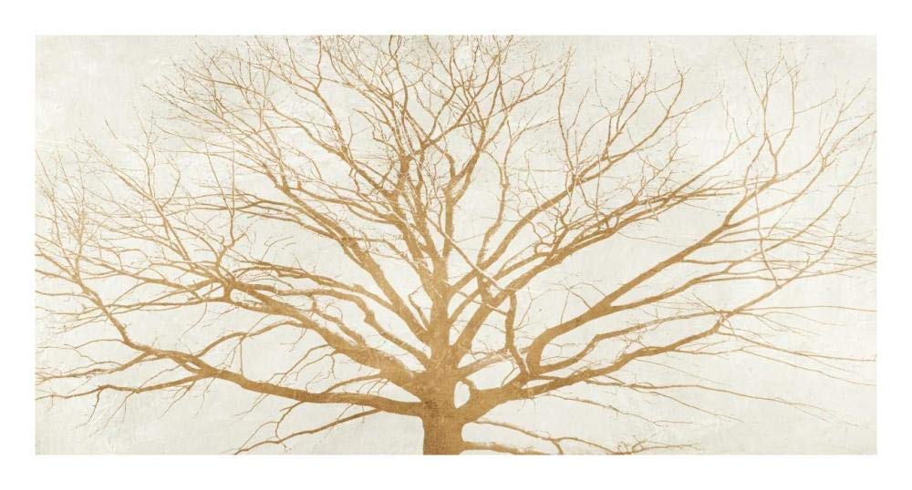 Tree of Gold-Paper Art-26x14”