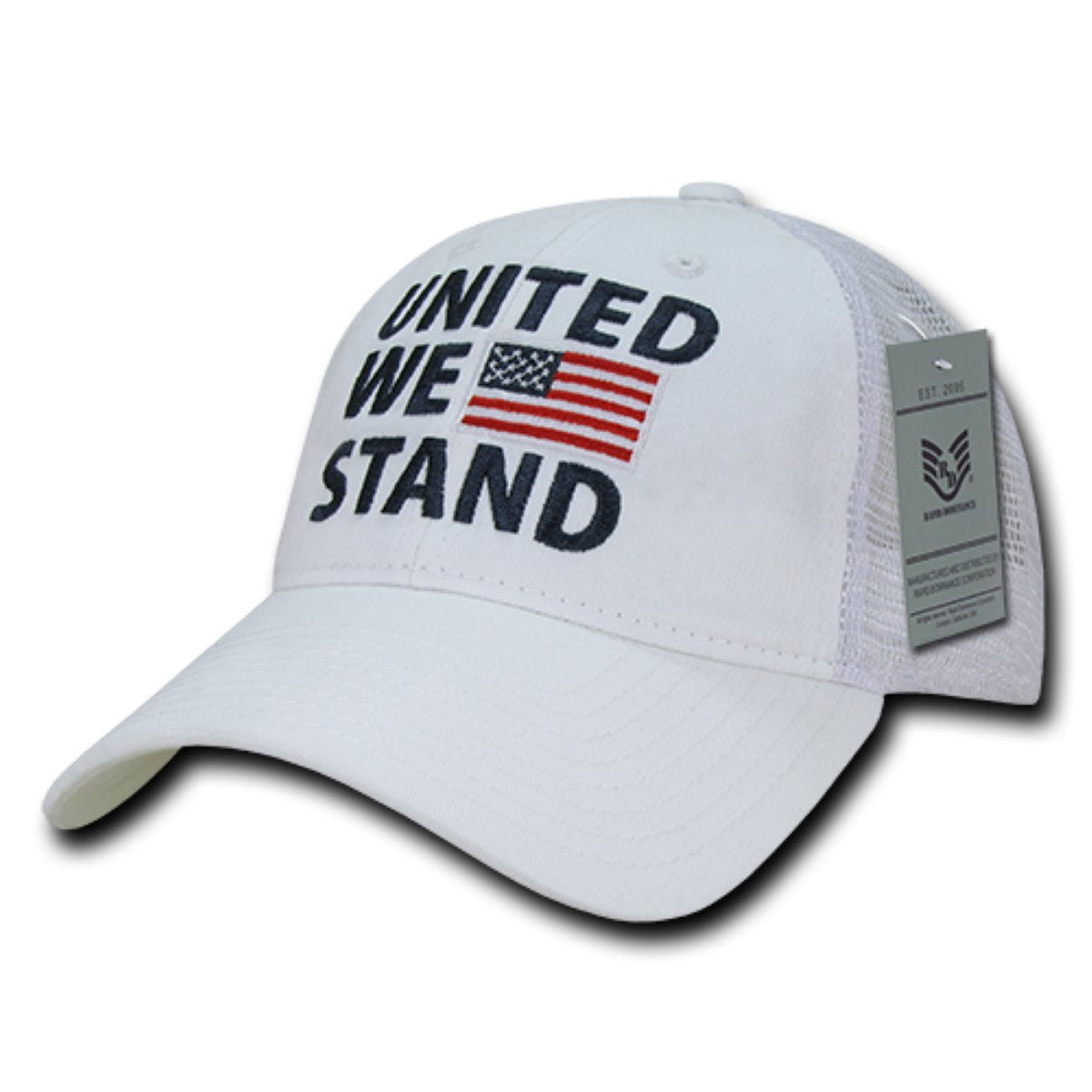 RelaxedTruckerUSA,United We Stand, White
