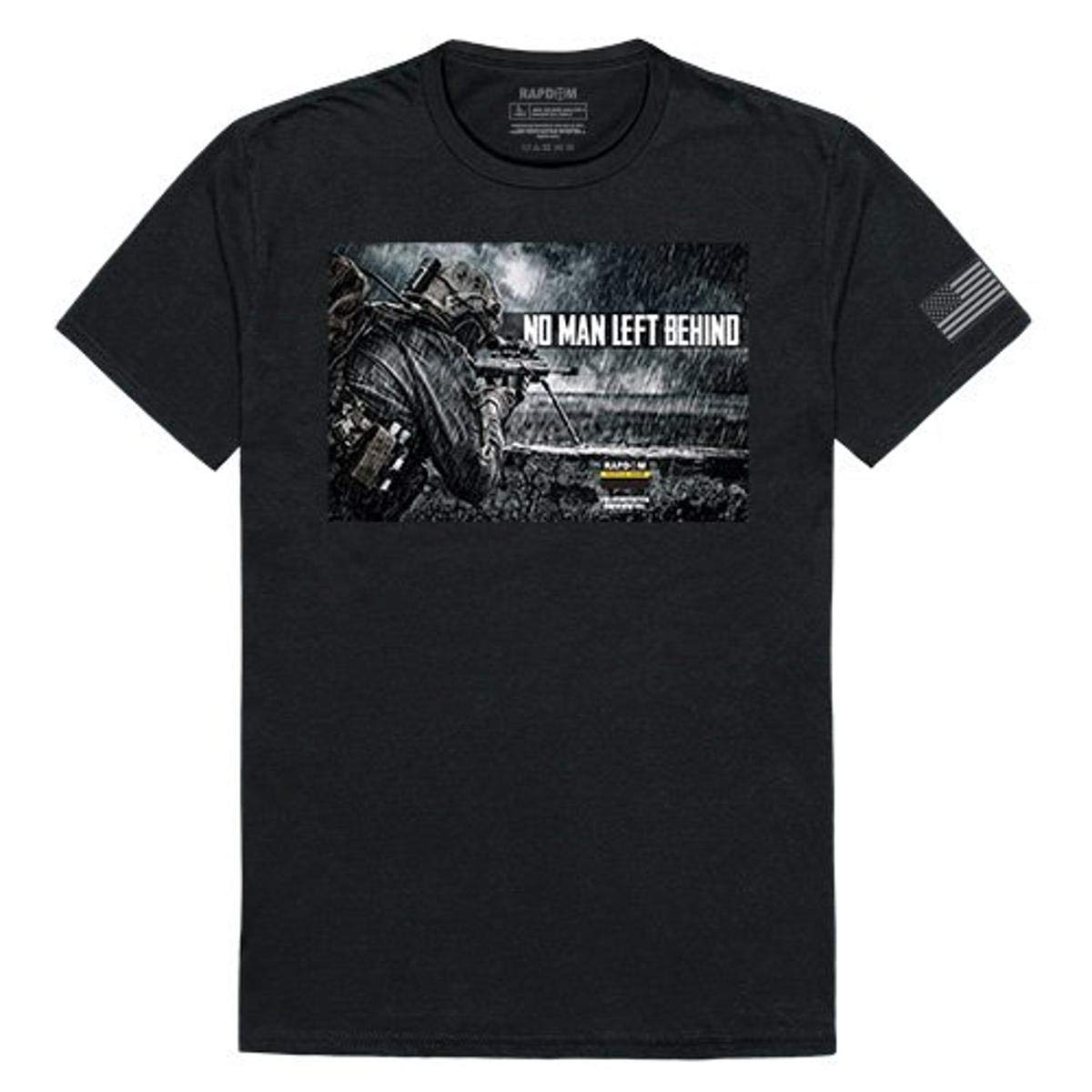 Tactical Graphic T, No Men Left, Black, XL