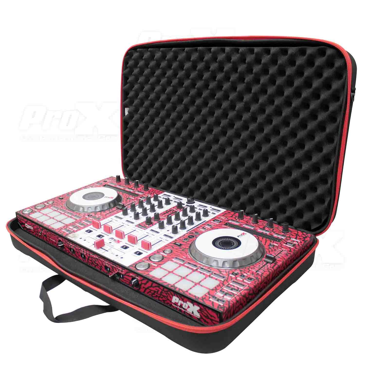 ProX XB-DJCM Medium DJ Controller ZeroG EVA Ultra-Lightweight Molded Hard-Shell Case