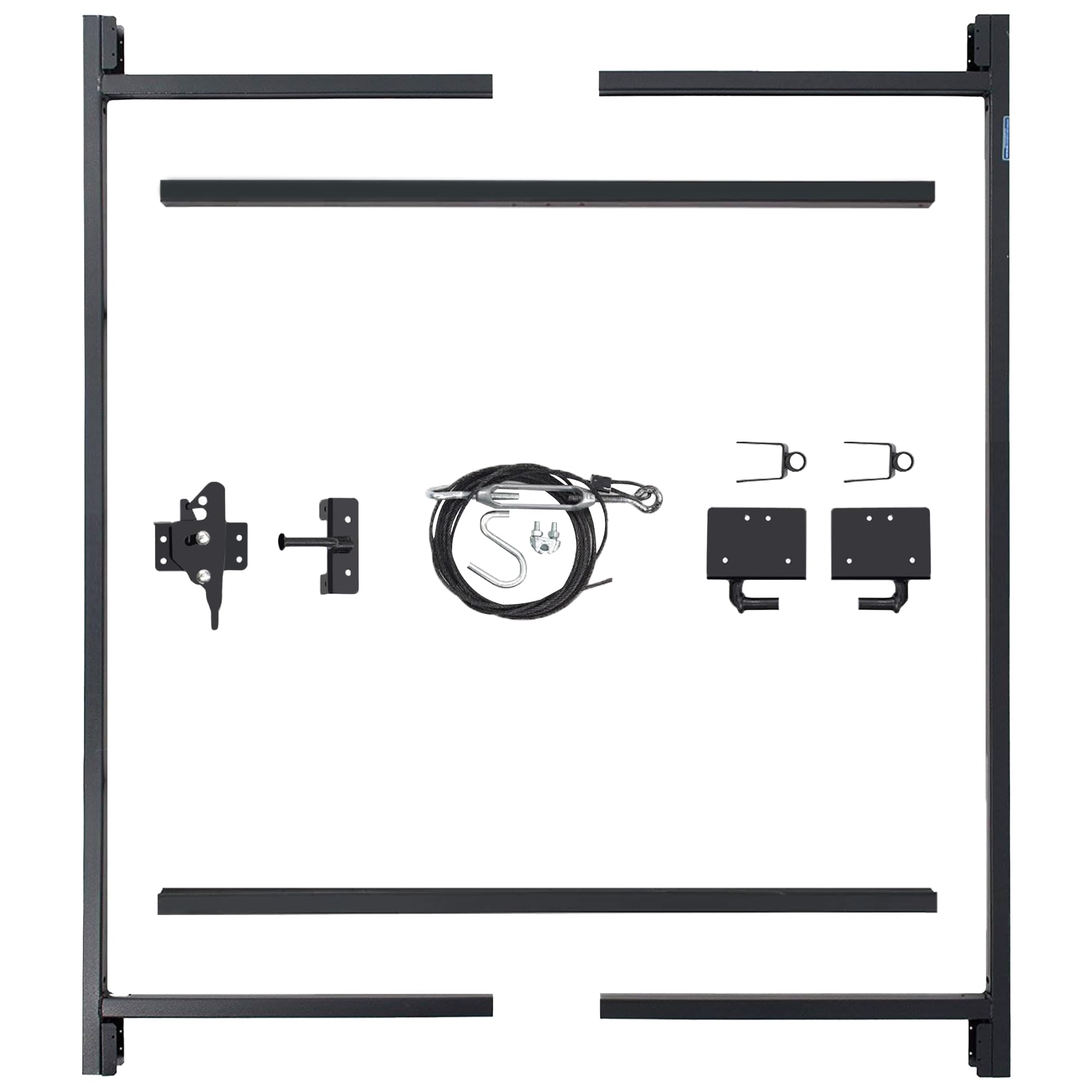 Adjust-A-Gate 45H/60″-96″ W Original Series 2 rail adjustable gate frame kit