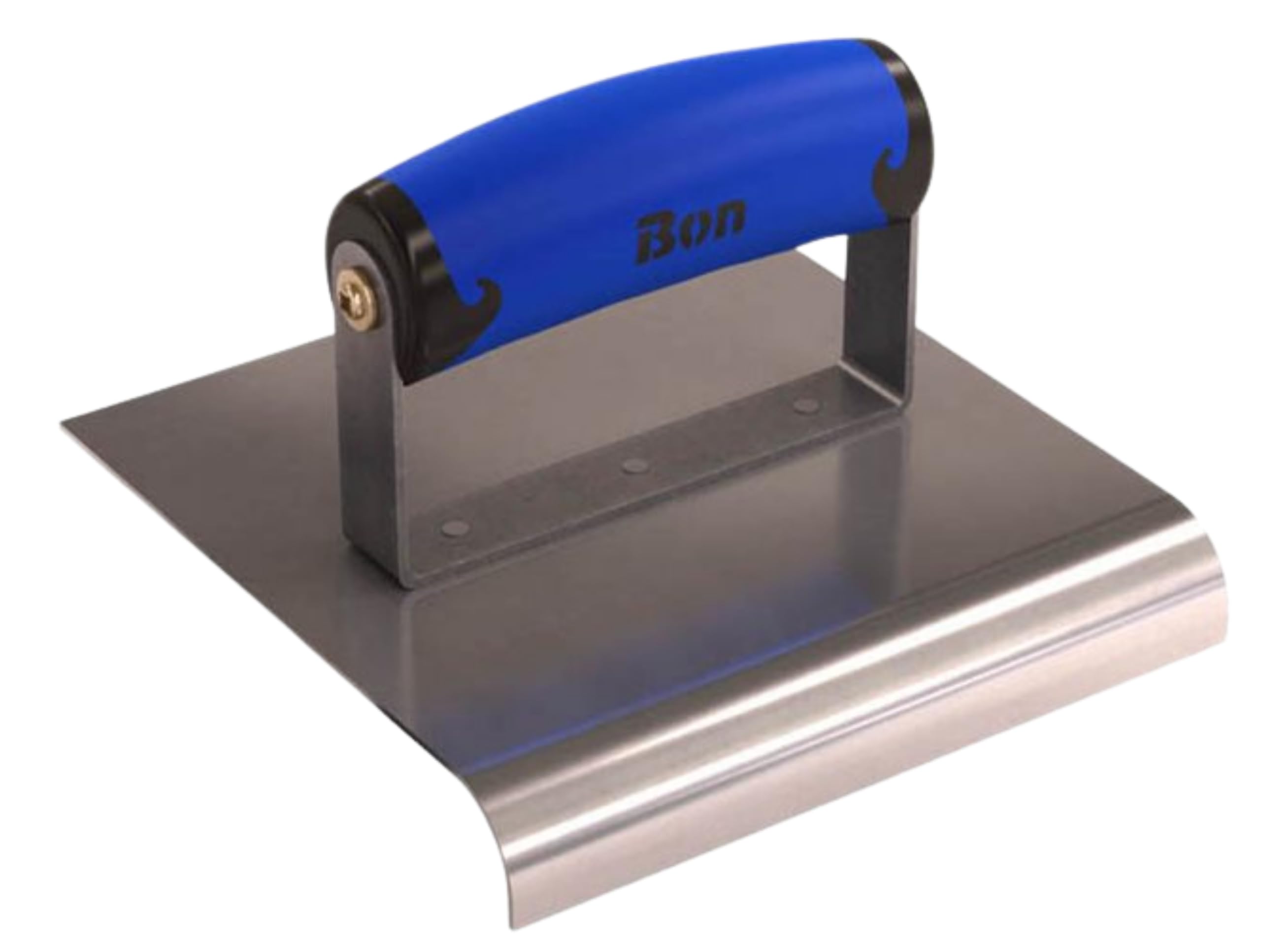 Bon 62-452 Edger - Stainless Steel 6-inch X 6-inch - 3/4-inch Radius X 7/8-inch Lip Comfort Grip Handle