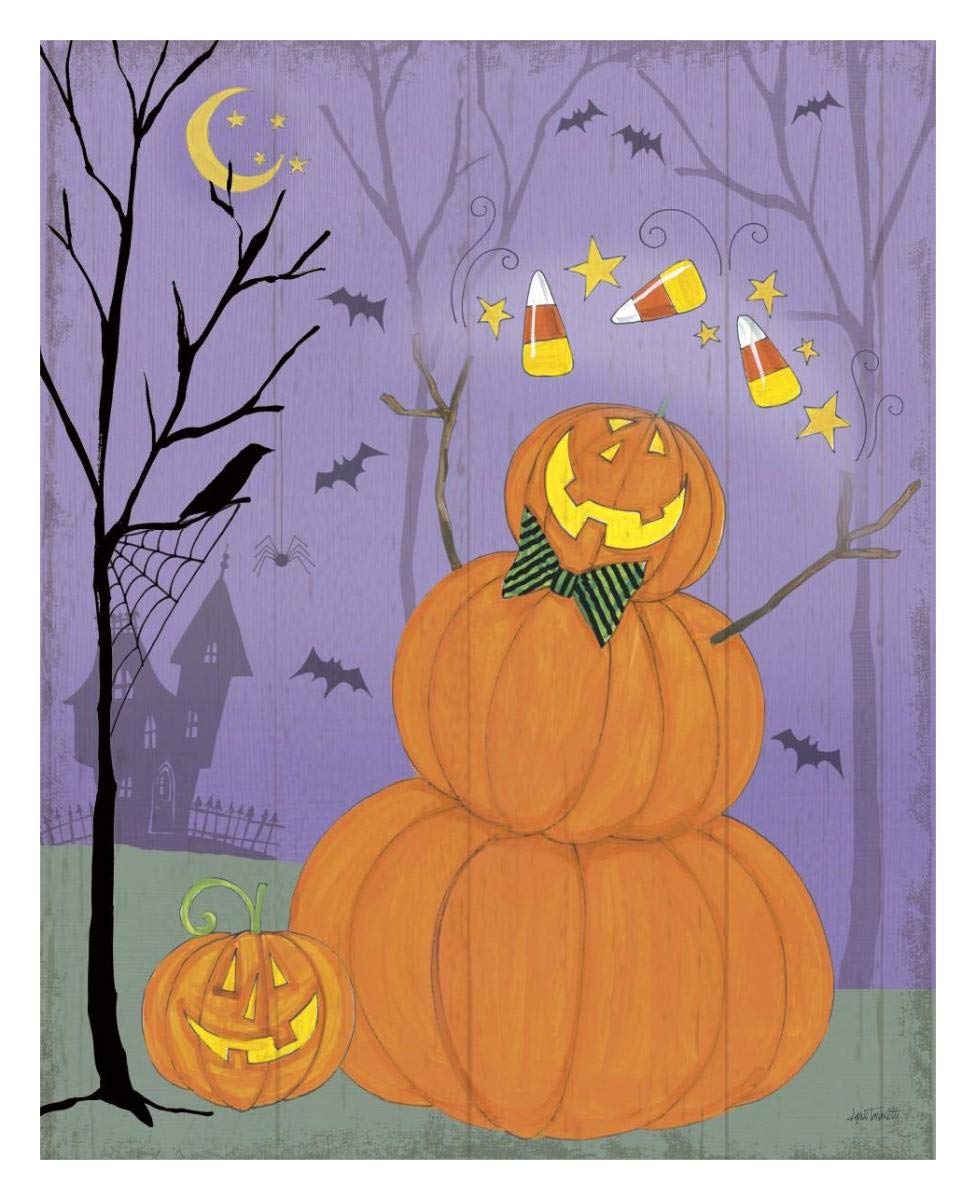 Happy Haunting III -Paper Art-24x30”