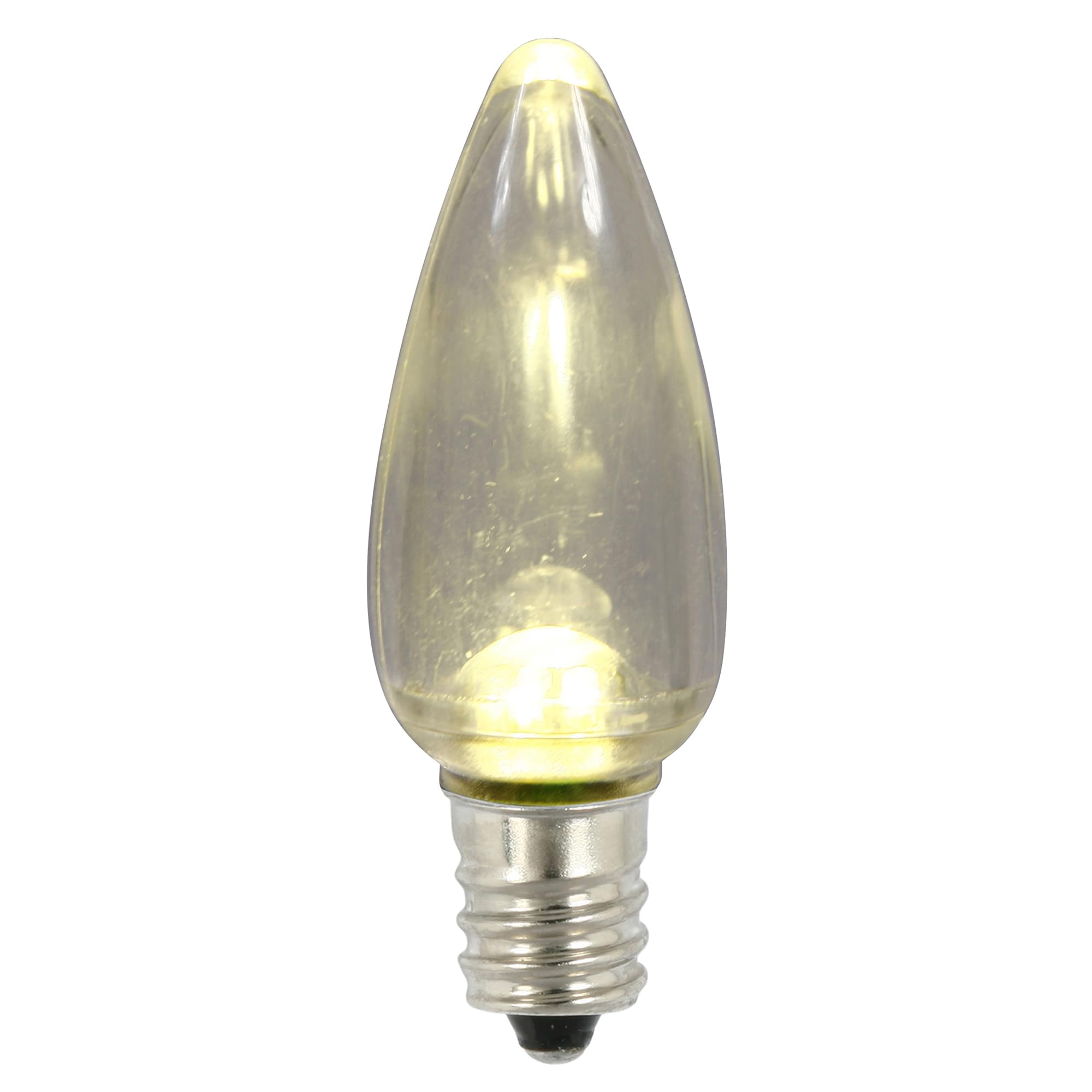 Casafoyer  C9 WmWht Twinkle TranspLED Bulb 25/Box - XLEDTC91T-25 - (Pack Of 2)