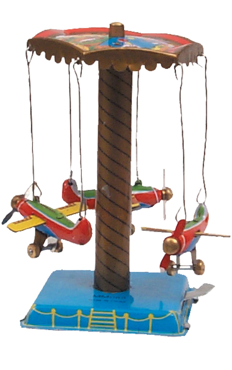 TIN AIRPLANE CAROUSEL EACH