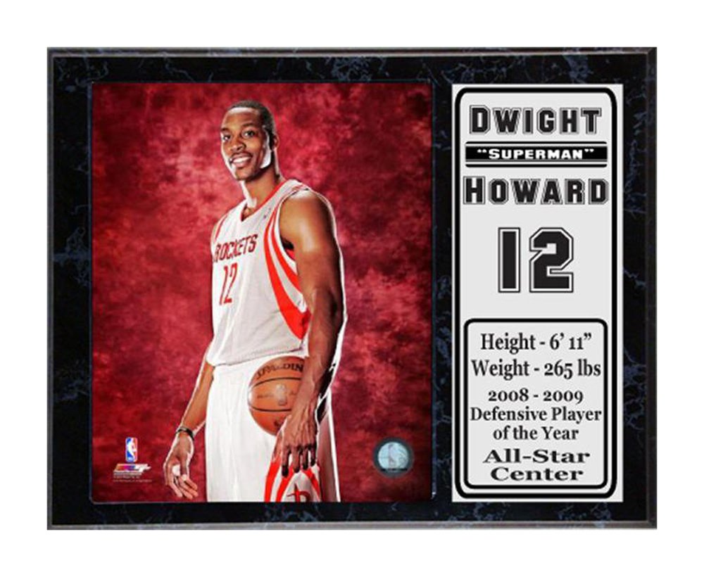 12X15 Stat Plaque - Dwight Howard Houston Rockets