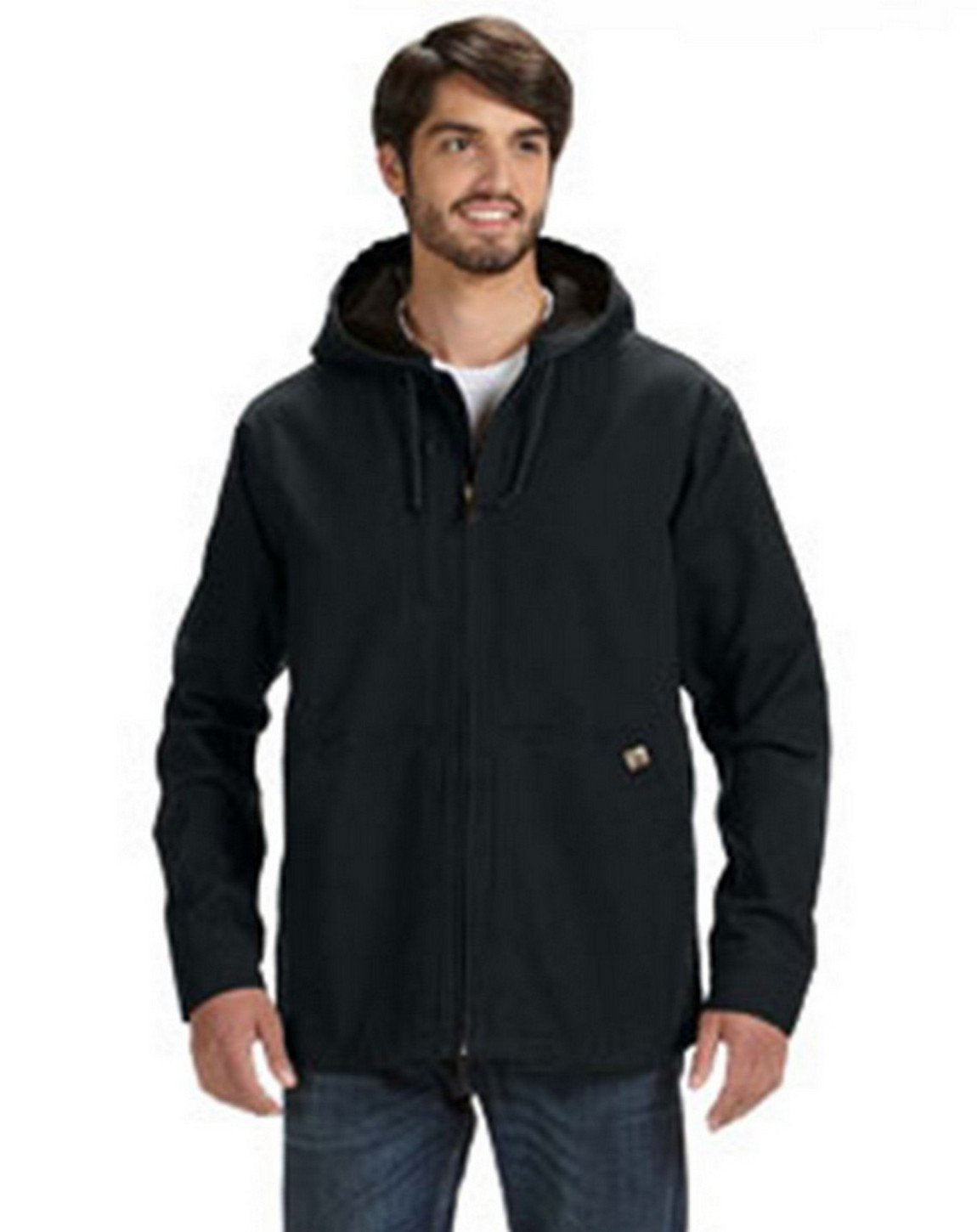 DRI DUCK Laredo Boulder Cloth Canvas Jacket with Thermal Lining - Black, L