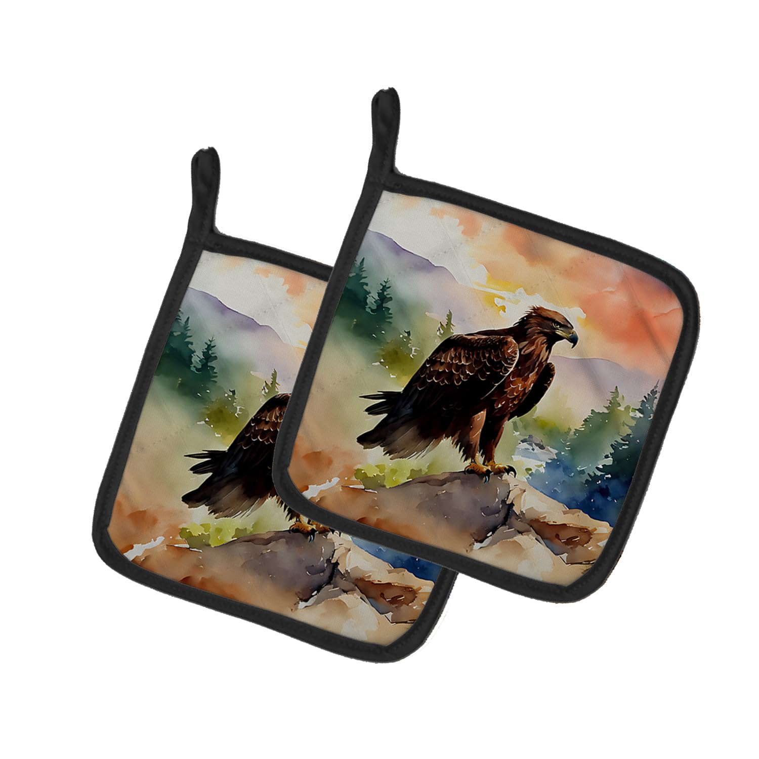 Eagle Pair of Pot Holders