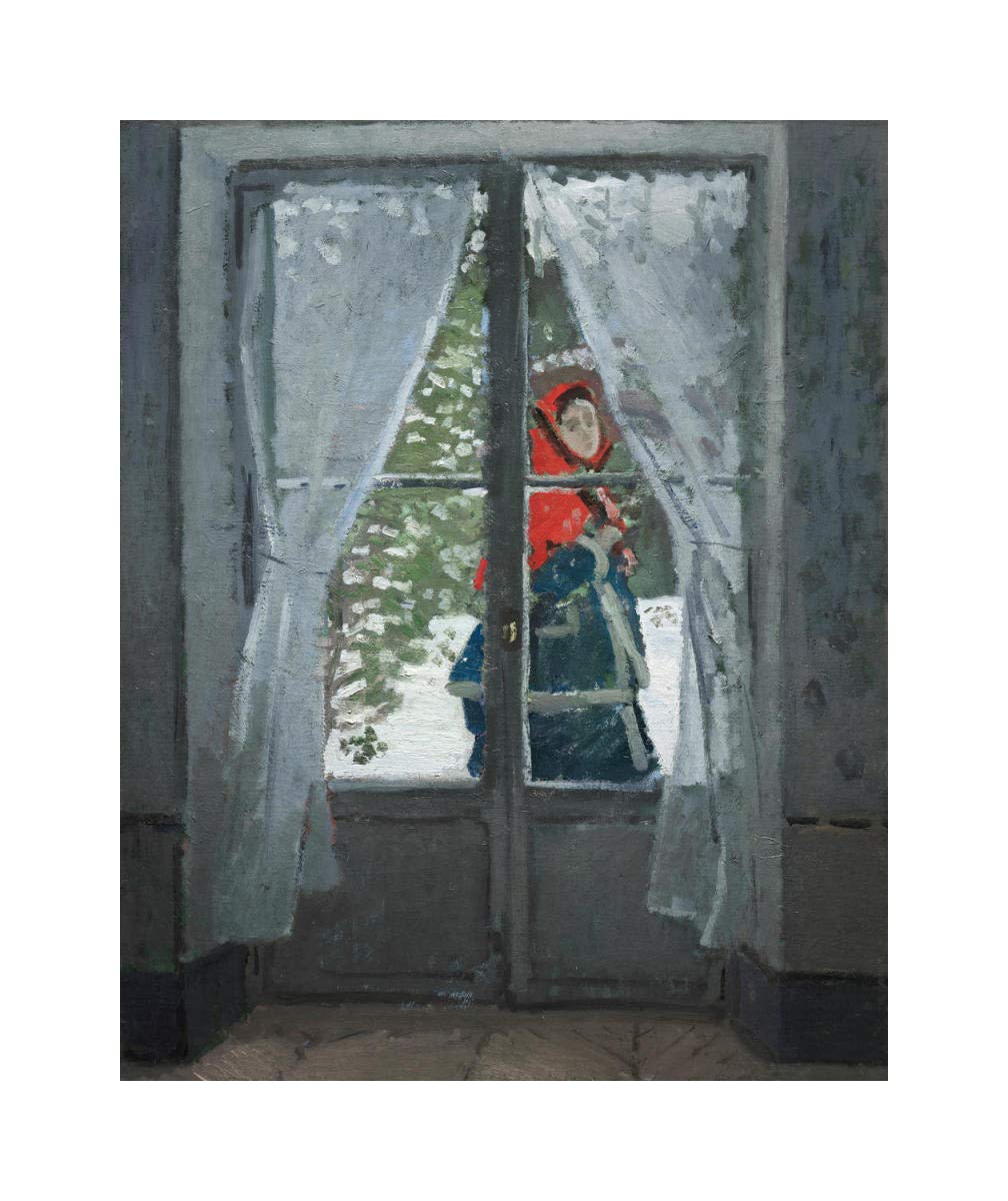 The Red Kerchief, c. 1868-1873 -Paper Art-14.8x18”