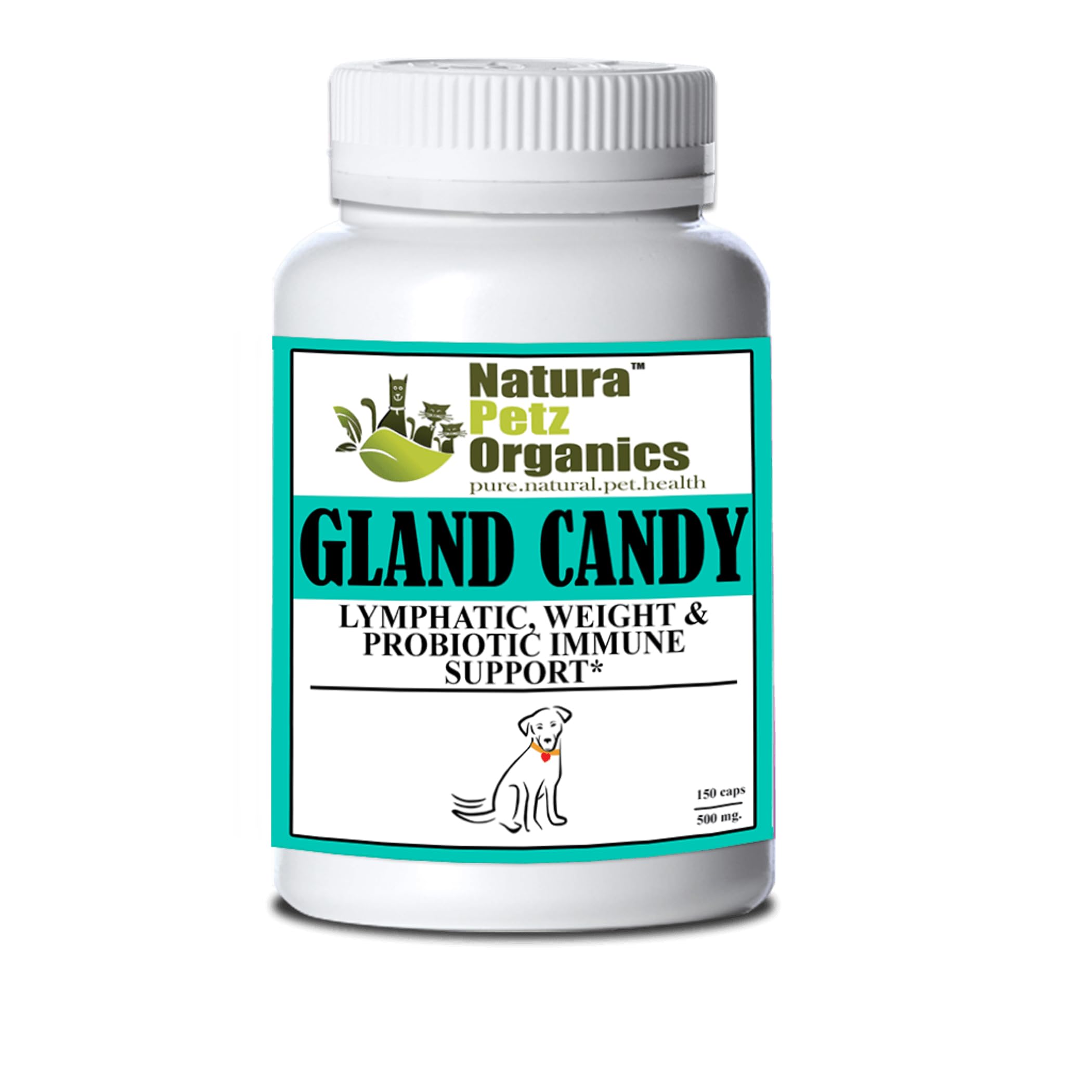 Gland Candy Omega 3 & 6 Lymphatic, Weight & Probiotic Immune Support *