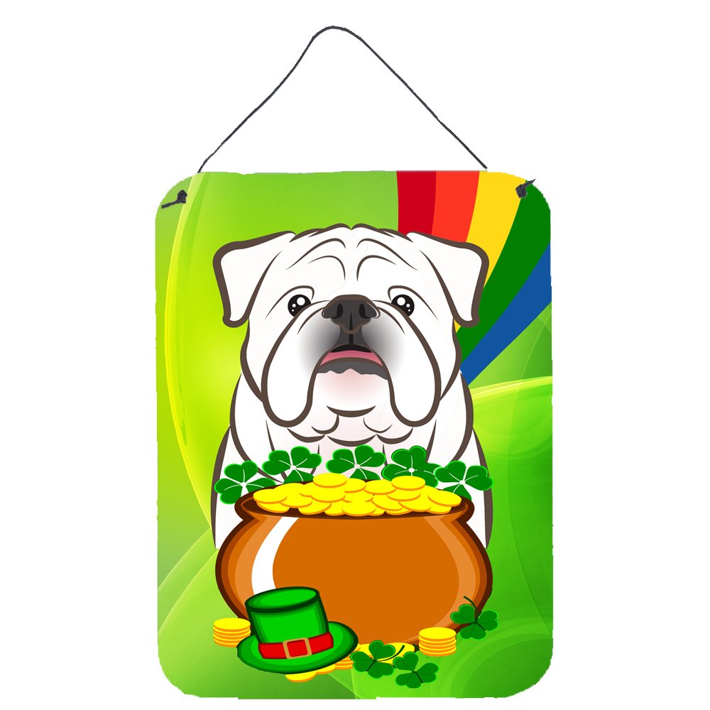 St. Patricks Day Design with Dog Wall or Door Hanging Prints