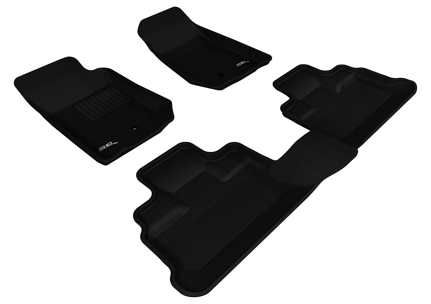 3D MAXpider JEEP WRANGLER JK UNLIMITED 2007-2013 KAGU BLACK R1 R2