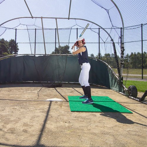 6 x 4 Green Stance Batting Mat Pro