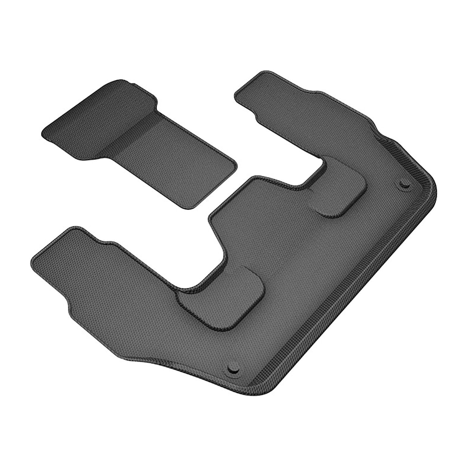3D MAXpider Compatible with JEEP GRAND CHEROKEE L (WL) 6-SEAT W/O REAR CENTER CONSOLE 2022-2026 KAGU BLACK R3