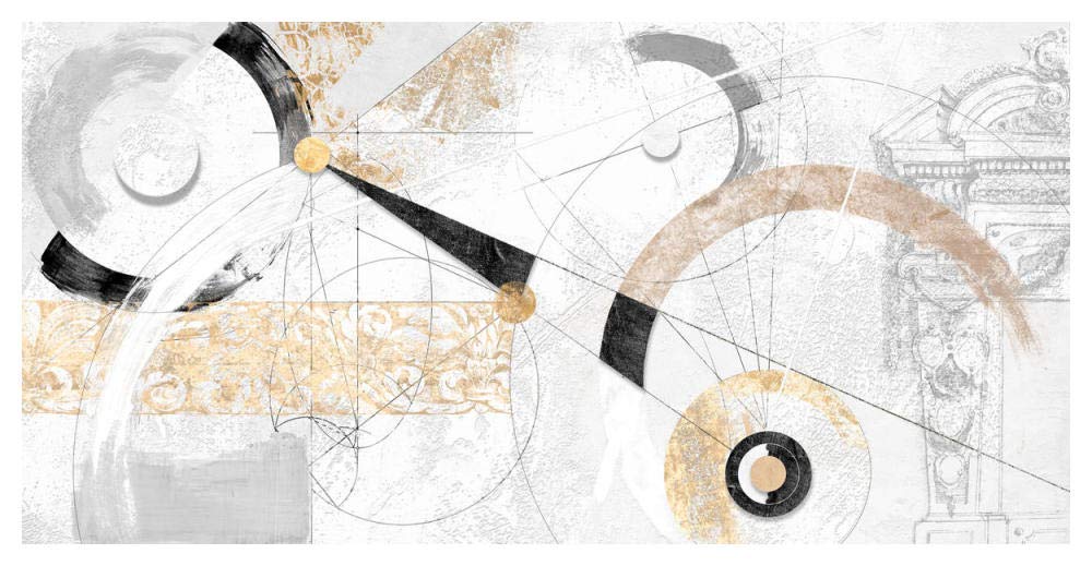 Nero e Oro-Paper Art-50x26”