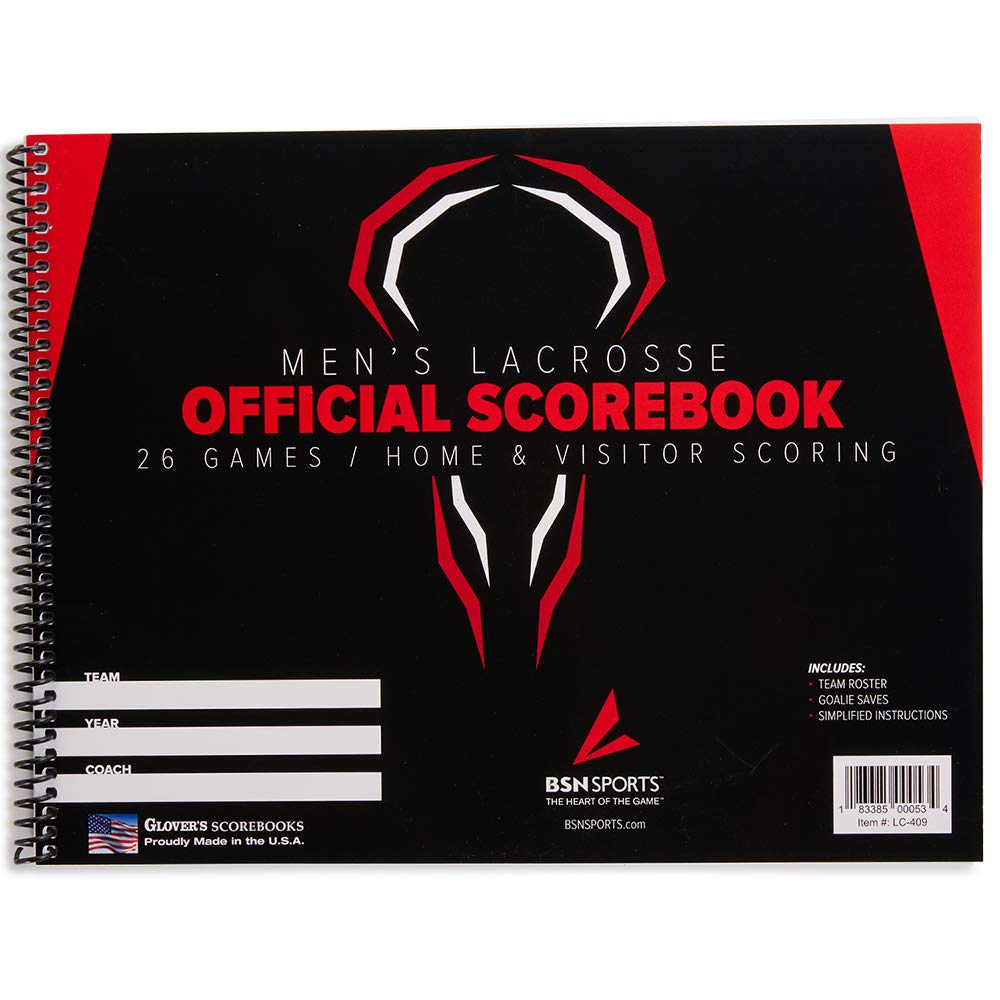 BSN SPORTS Mens Lacrosse Scorebook