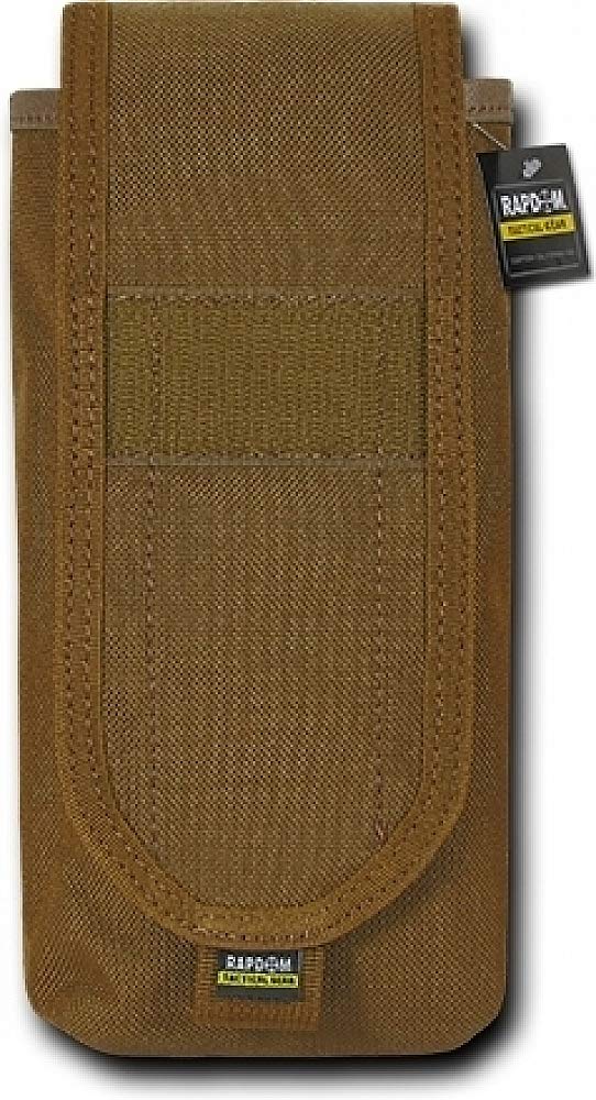 Single AR Mag Pouch W_Cover, Coyote