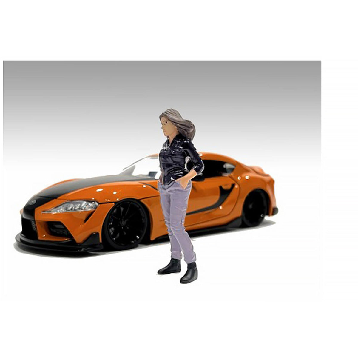 Car Meet 3 Figurine 5 For 1/24 Scale Models By American Diorama 76430