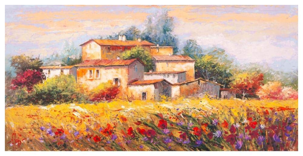 Campo destate-Paper Art-62x32”