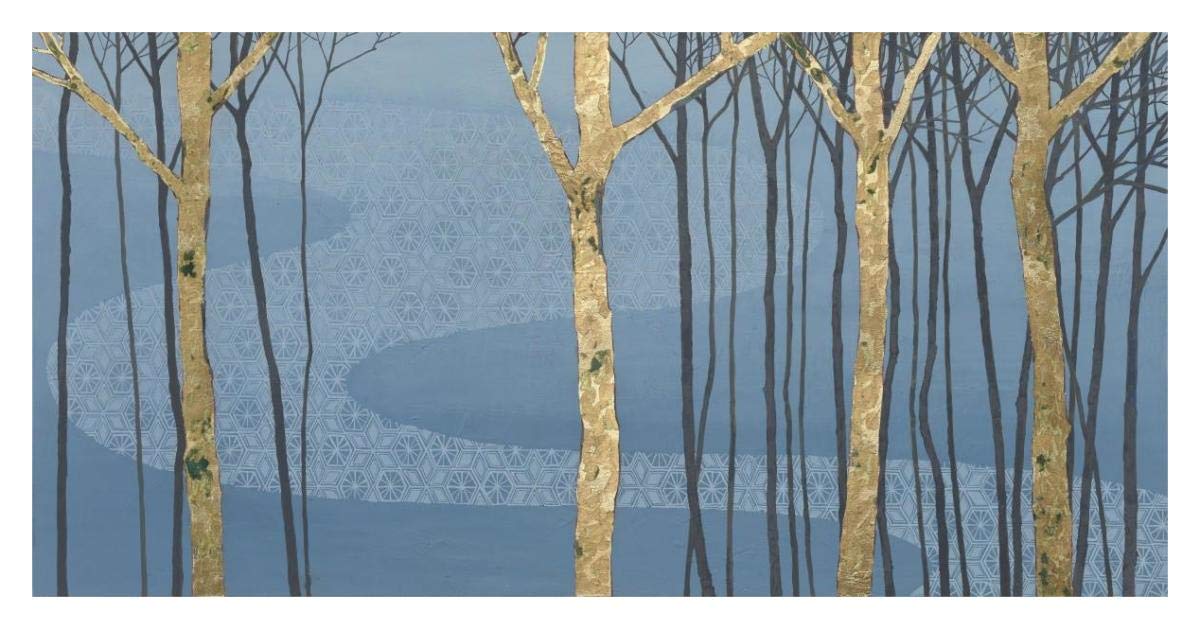 Katonah -Paper Art-38x20”