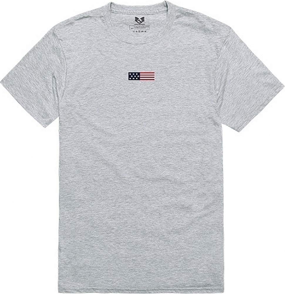 Relaxed Graphic T, US Flag 1, H.Grey, M