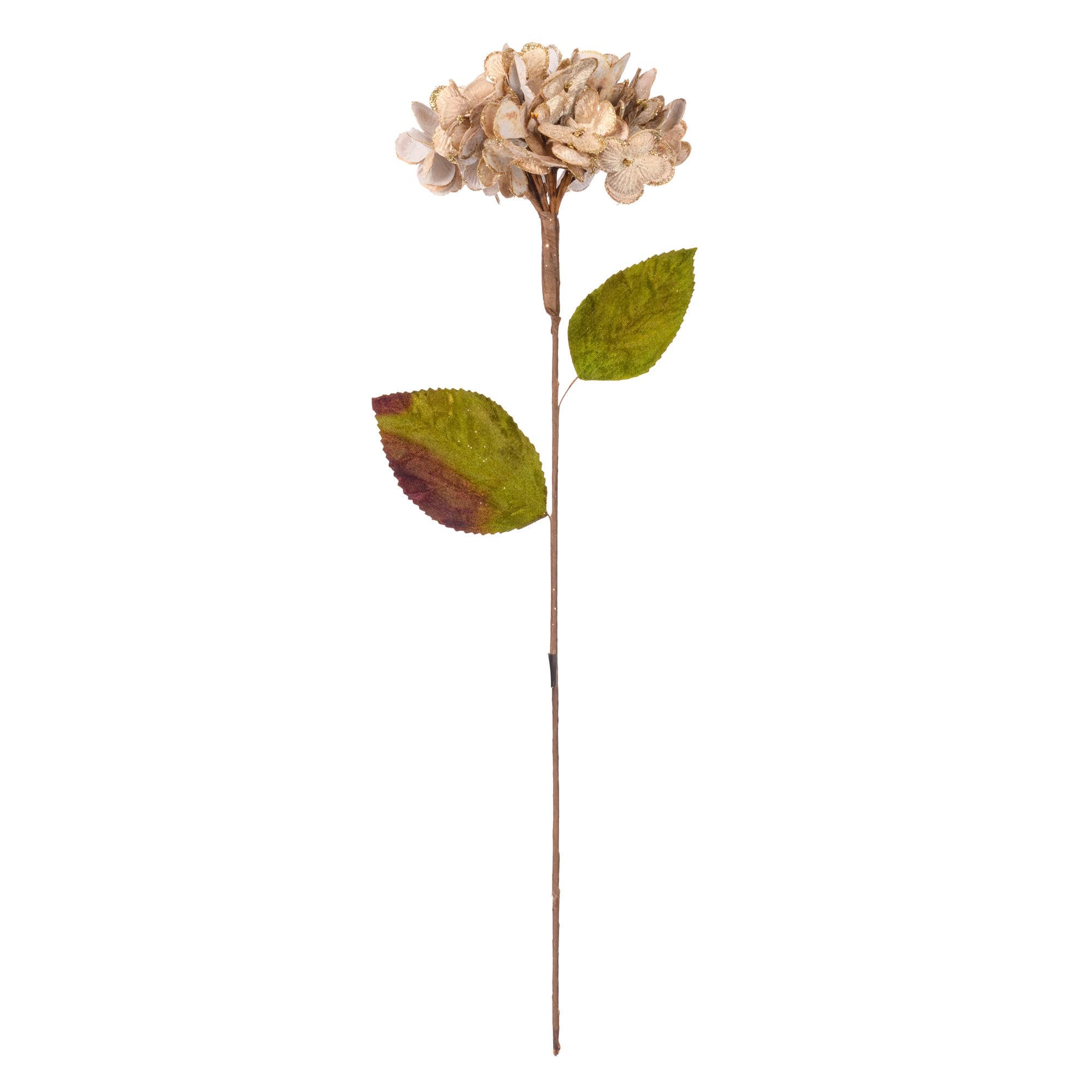 Casafoyer 17” Champagne Hydrangea Spray 3/bag - (Pack Of 2)