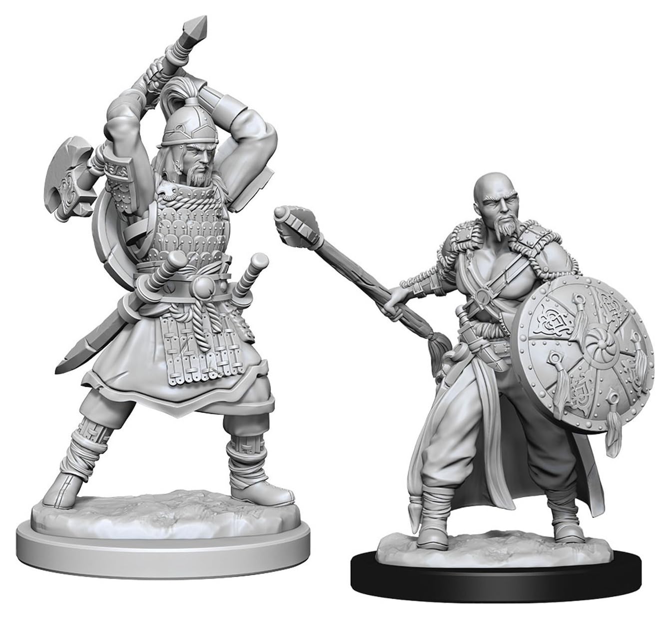 D&D: Nolzurs Marvelous Minis: Human Barbarian Male W13 (Unpainted)