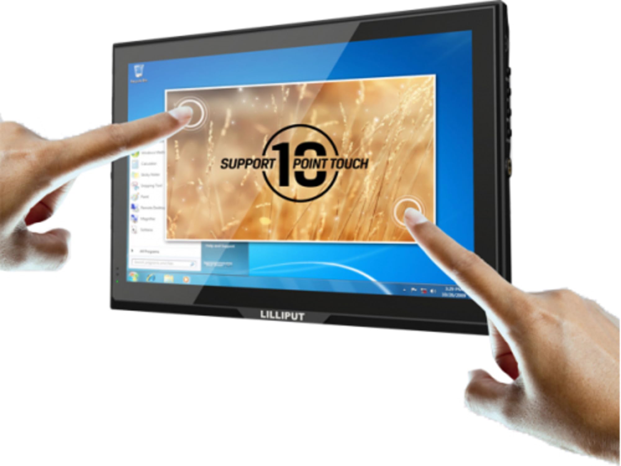 10.1 HDMI Monitor with capacitive touch function support 10-point touch