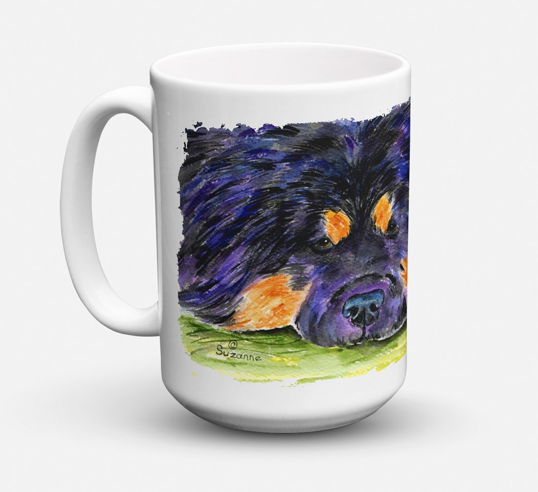 Tibetan Mastiff Coffee Mug 15 oz