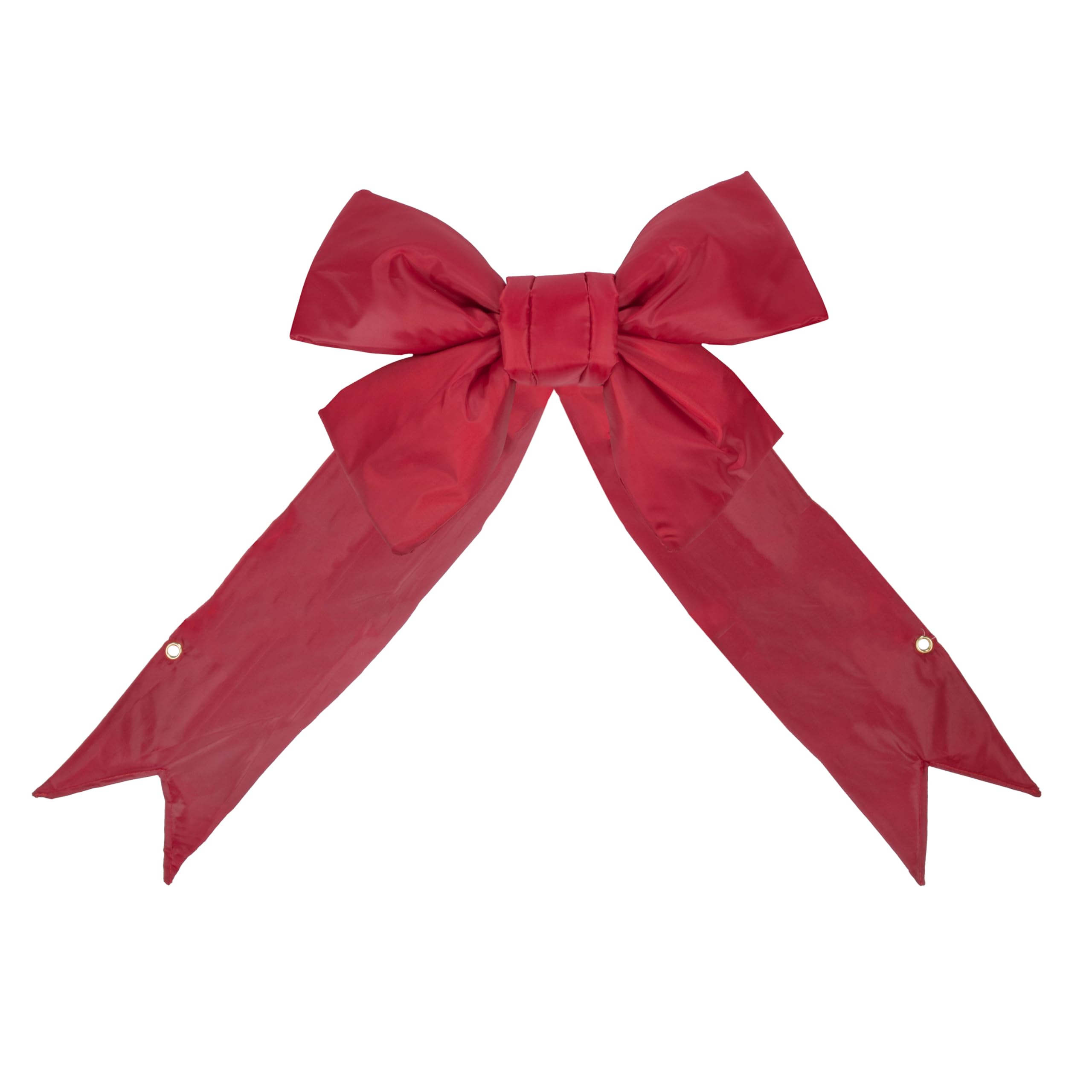 Casafoyer  36” x 45” Red Nylon Outdoor Bow 9” Size - L130336 - (Pack Of 2)