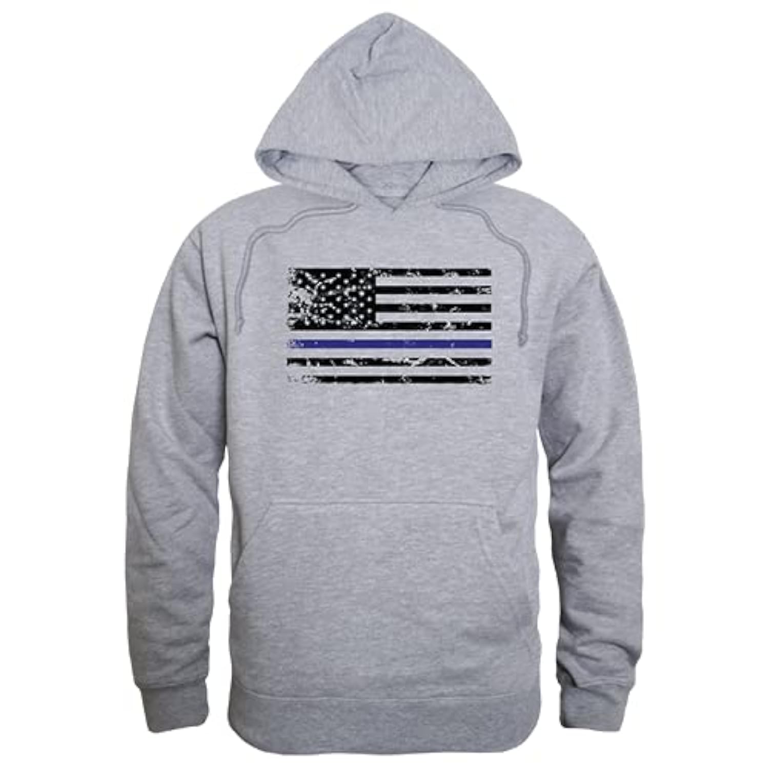 Graphic Pullover,Thin Blue Line, HGY, XL