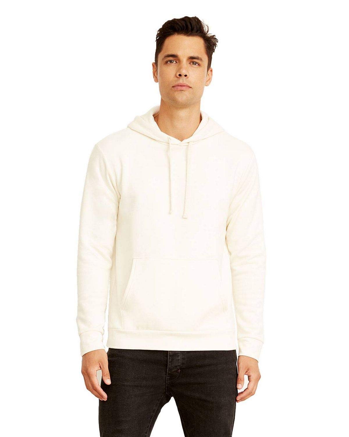 Next Level Unisex Pullover Hoodie - Natural, M