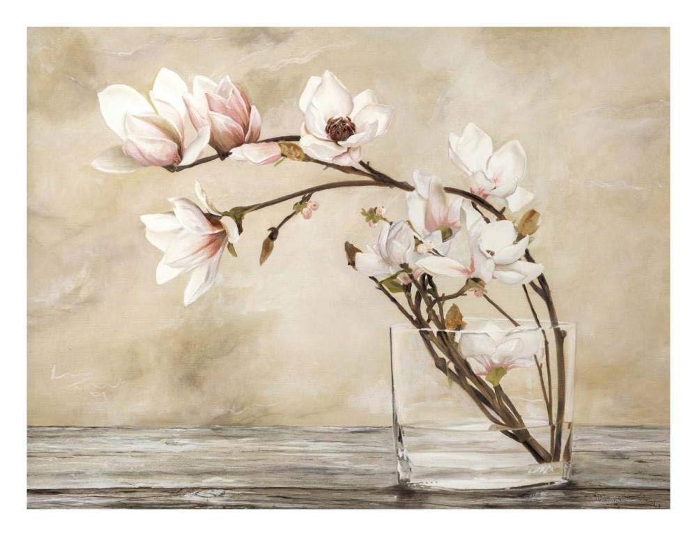 Fiori di magnolia-Paper Art-26x20”