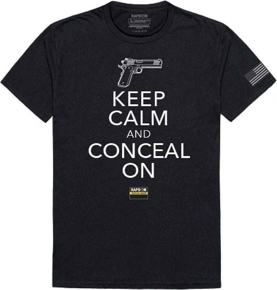 Tactical Graphic T, Conceal On, Black, S