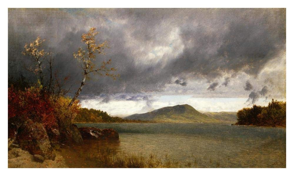 Lake George, 1870-Paper Art-38x23”