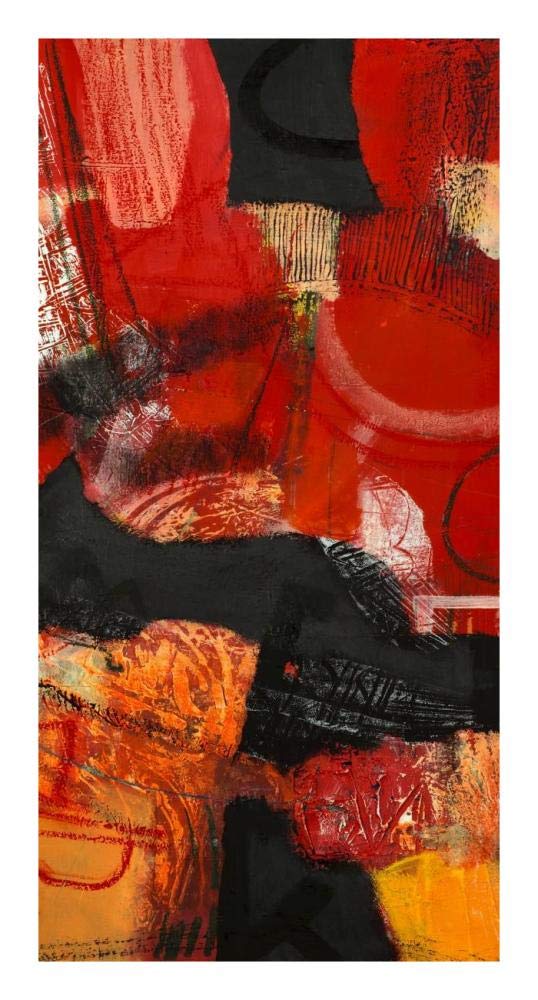 Davanti al fuoco II-Paper Art-14x26”