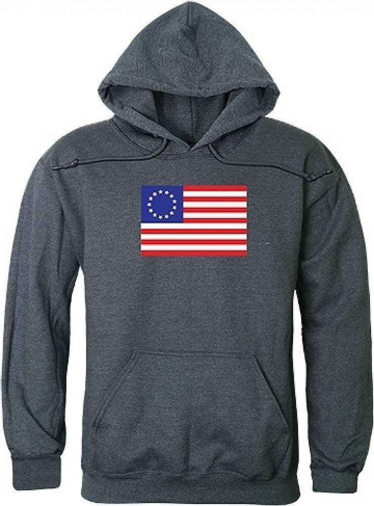 Graphic Pullover, Betsy Ross 2, HCH, L