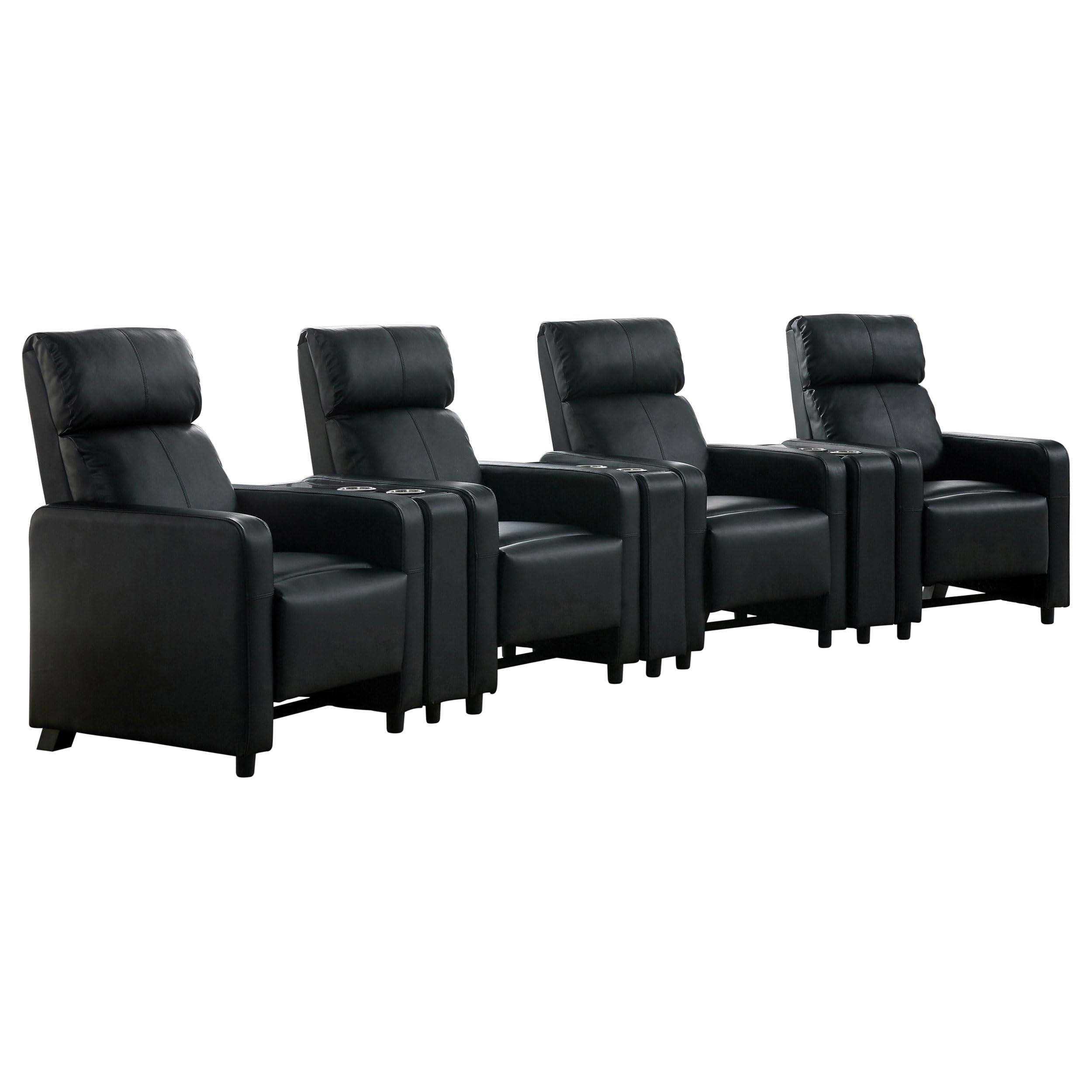 Coaster Co. of America 7 Pc Theater Seating (4R)