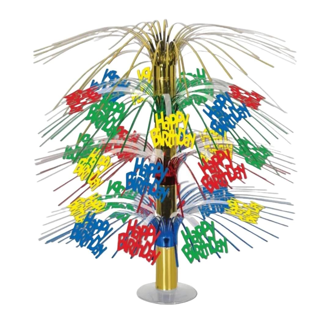 Happy Birthday Cascade Centerpiece