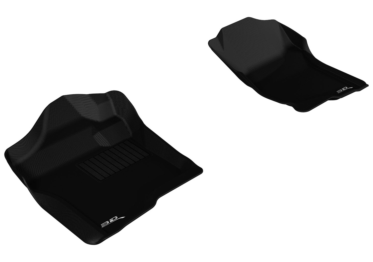 3D MAXpider CHEVROLET SILVERADO EXTENDED CAB / CREW CAB / TAHOE / SUBURBAN / GMC SIERRA EXTENDED CAB / CREW CAB / YUKON / YUKON XL 2007-2013 KAGU BLACK R1