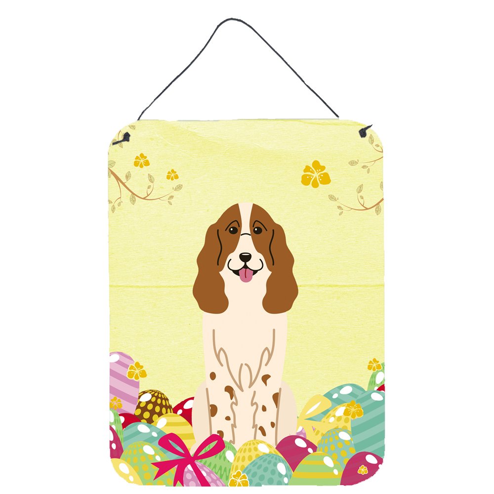 Easter Eggs Design with Dog Wall or Door Hanging Prints